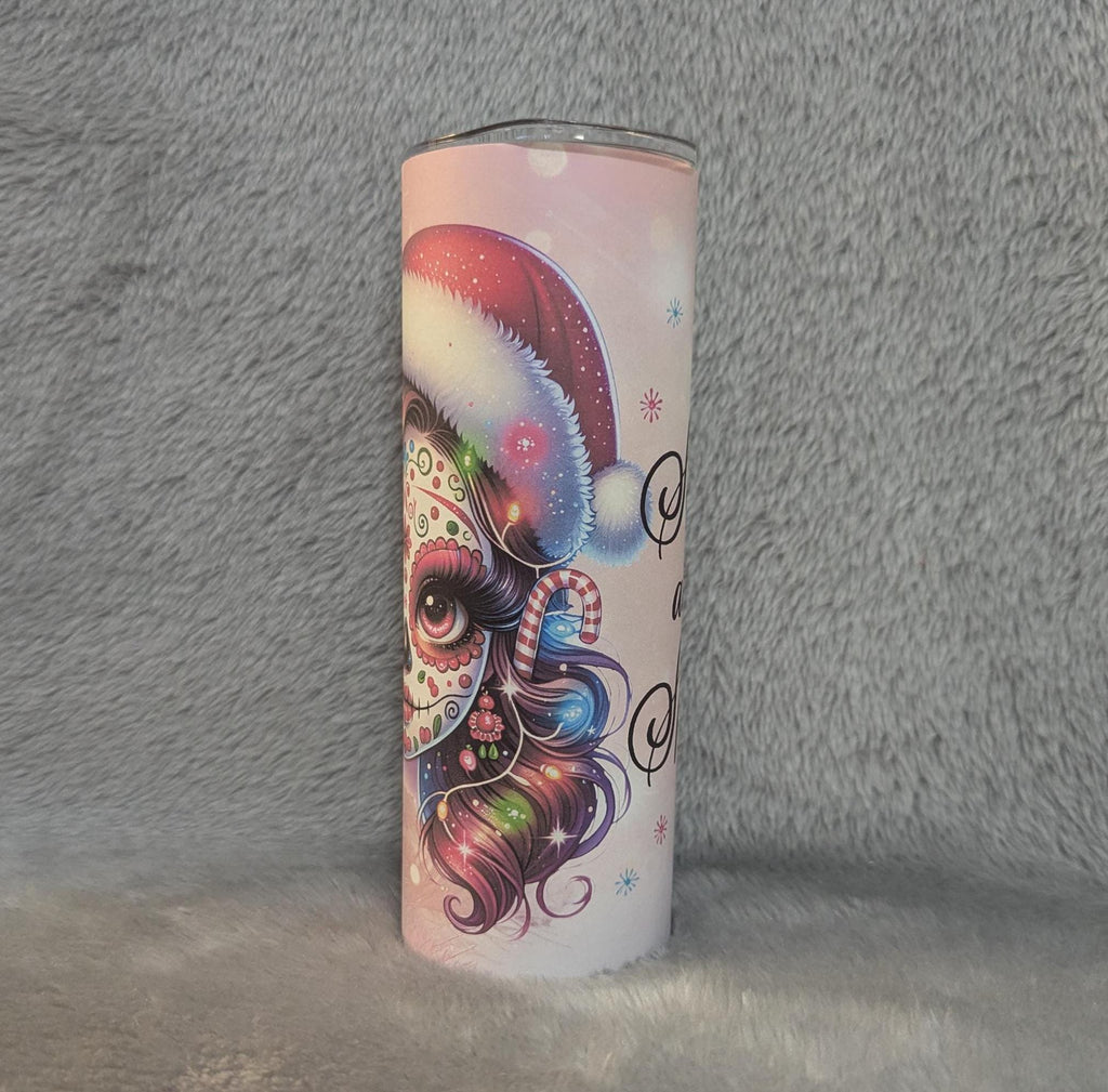 Sweet and Spicy Girl Tumbler 20oz With Reusable Straw, Can Be Personalized