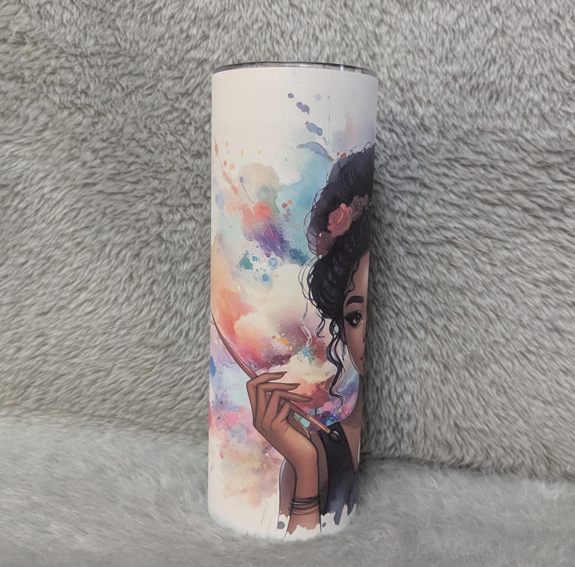Painting Is My Passion Tumbler 20oz With Reusable Straw, Can Be Personalized
