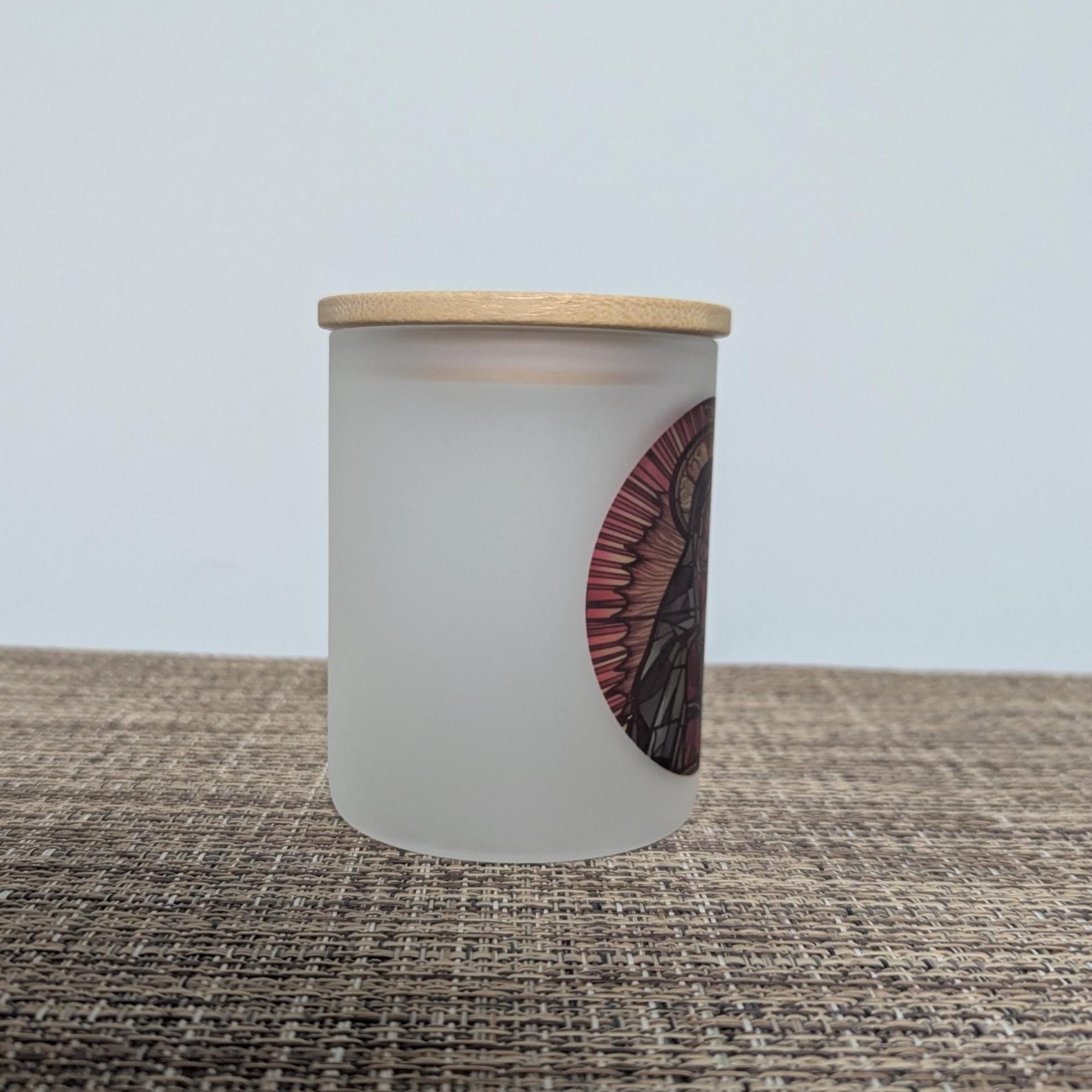 Mother Teresa Candle Holder with Flickering Tea Light