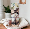 Baby Otters Tumbler 20oz With Reusable Straw, Can Be Personalized