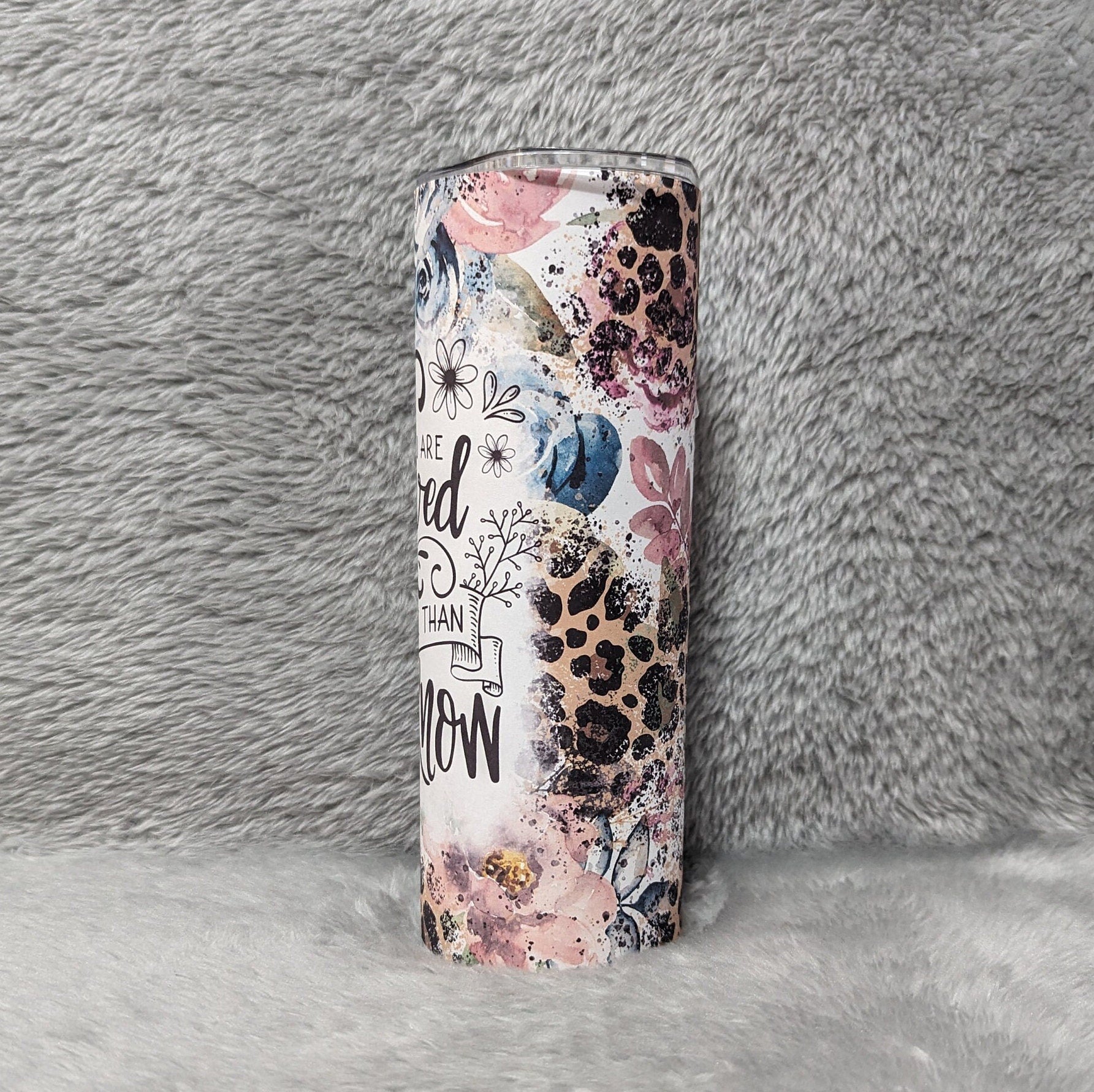 You Are Loved Inspirational Tumbler 20oz With Reusable Straw