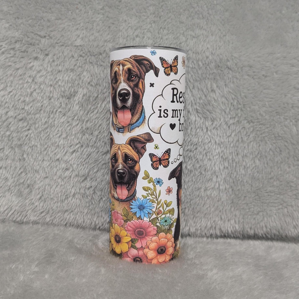 Animal Rescue Tumbler 20oz With Reusable Straw