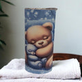 Sleeping Teddy Bear 15oz Tumbler Can Be Personalized