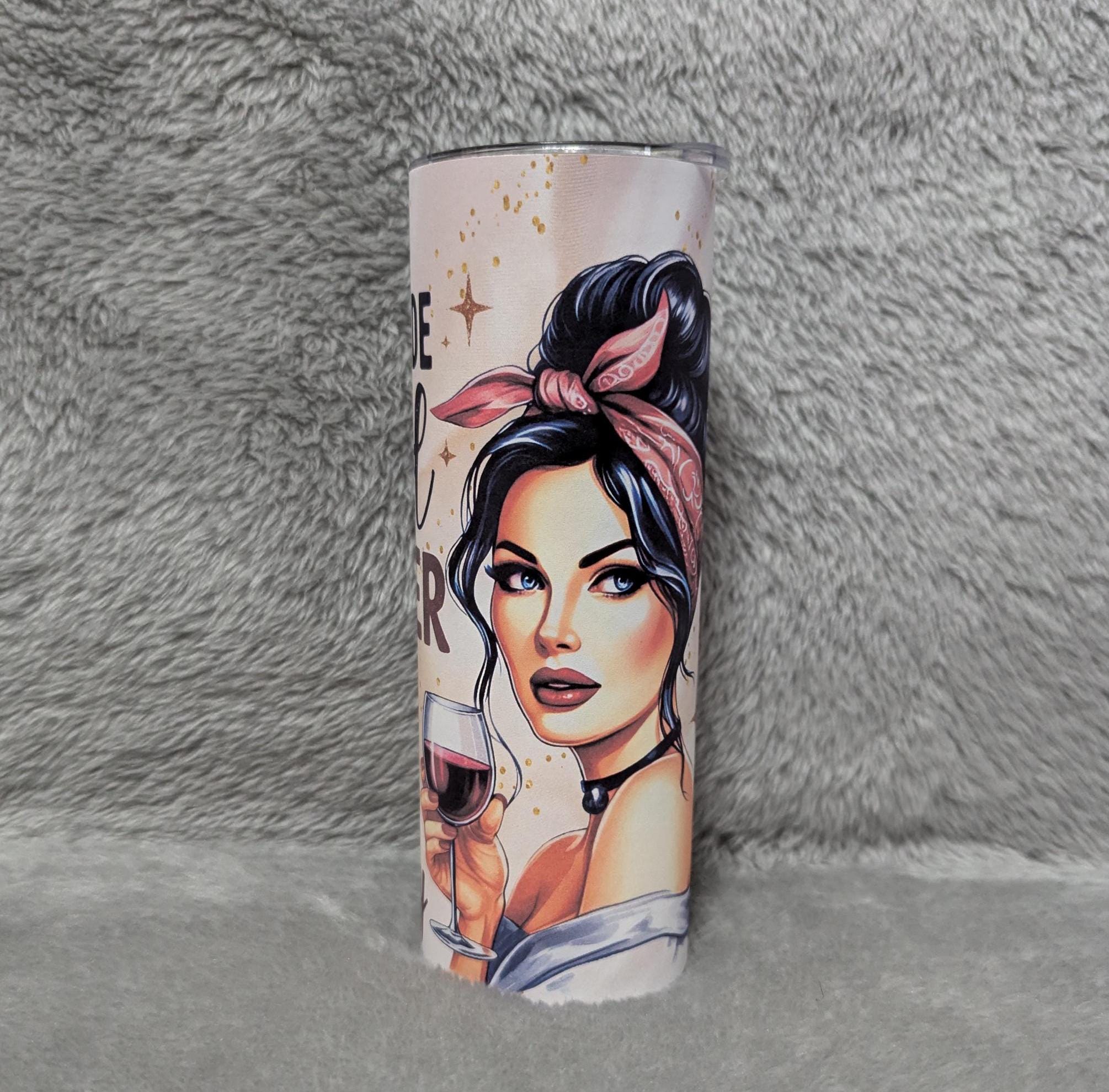 I Am Made Out Of Glitter Girl Tumbler 20oz With Reusable Straw, Can Be Personalized