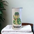 Kids Snake Tumbler 15oz With Reusable Straw, Can Be Personalized