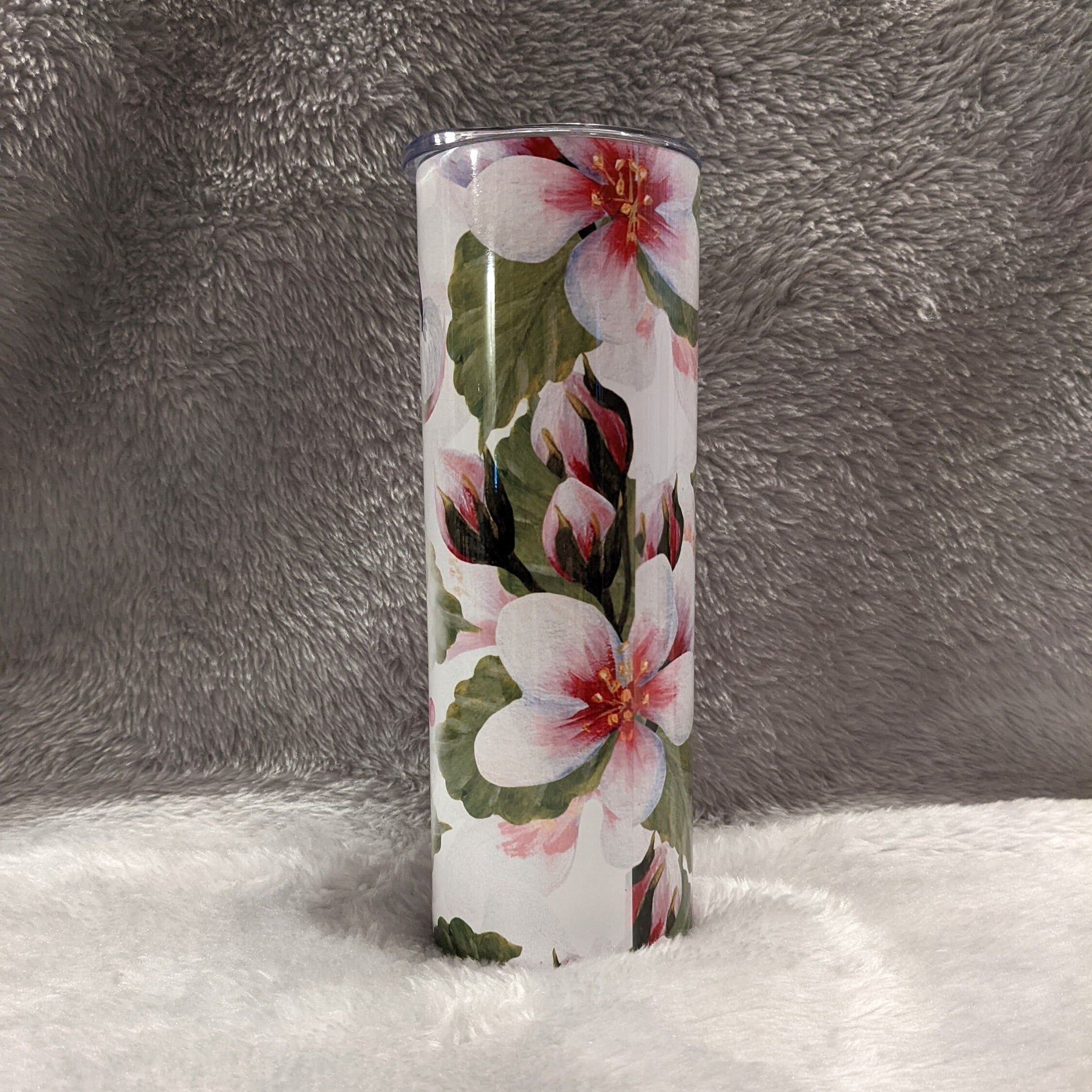 I Love You Mom Gnome Tumbler With A Gnome Holding A letter 20oz With Reusable Straw, Can Be Personalized