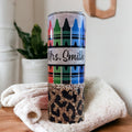 Teacher Tumbler Personalized 20oz With Reusable Straw