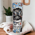 Office Manager Tumbler 20oz With Reusable Straw, Can Be Personalized
