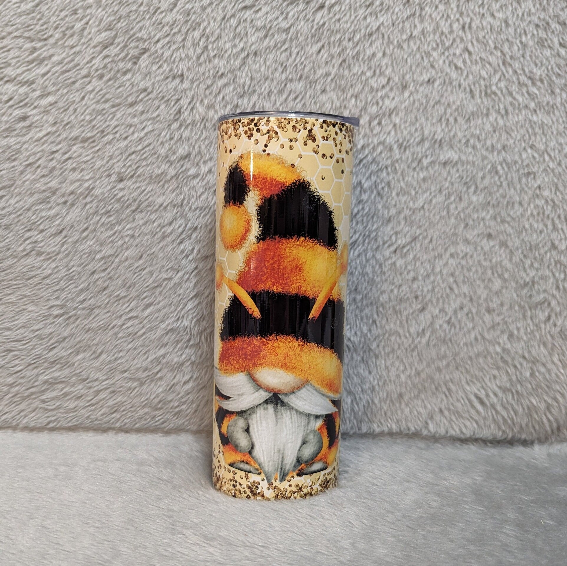 Guy Bee Gnome Be Sweet Like Honey Tumbler 20oz With Reusable Straw