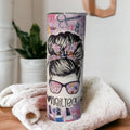 Nail Tech Tumbler 20oz With Reusable Straw, Can Be Personalized
