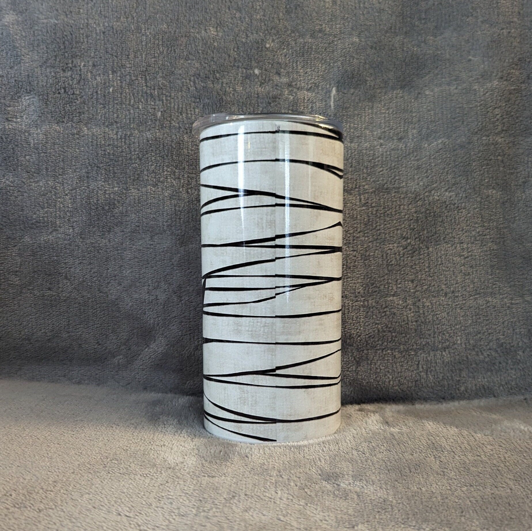 Kids Mummy Tumbler 15oz With Reusable Straw, Can Be Personalized