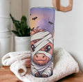 Halloween Highland Cow 20oz Tumbler Can be Personalized