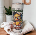 Money Can't Buy You Happiness Duck Tumbler 20oz With Reusable Straw, Can Be Personalized
