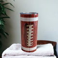 Kids Football Tumbler 15oz With Reusable Straw, Can Be Personalized