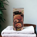 Kids Bear Tumbler 15oz Tumber With Reusable Straw, Can Be Personalized