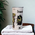 Kids Dinosaur Tumbler 15oz With Reusable Straw, Can Be Personalized