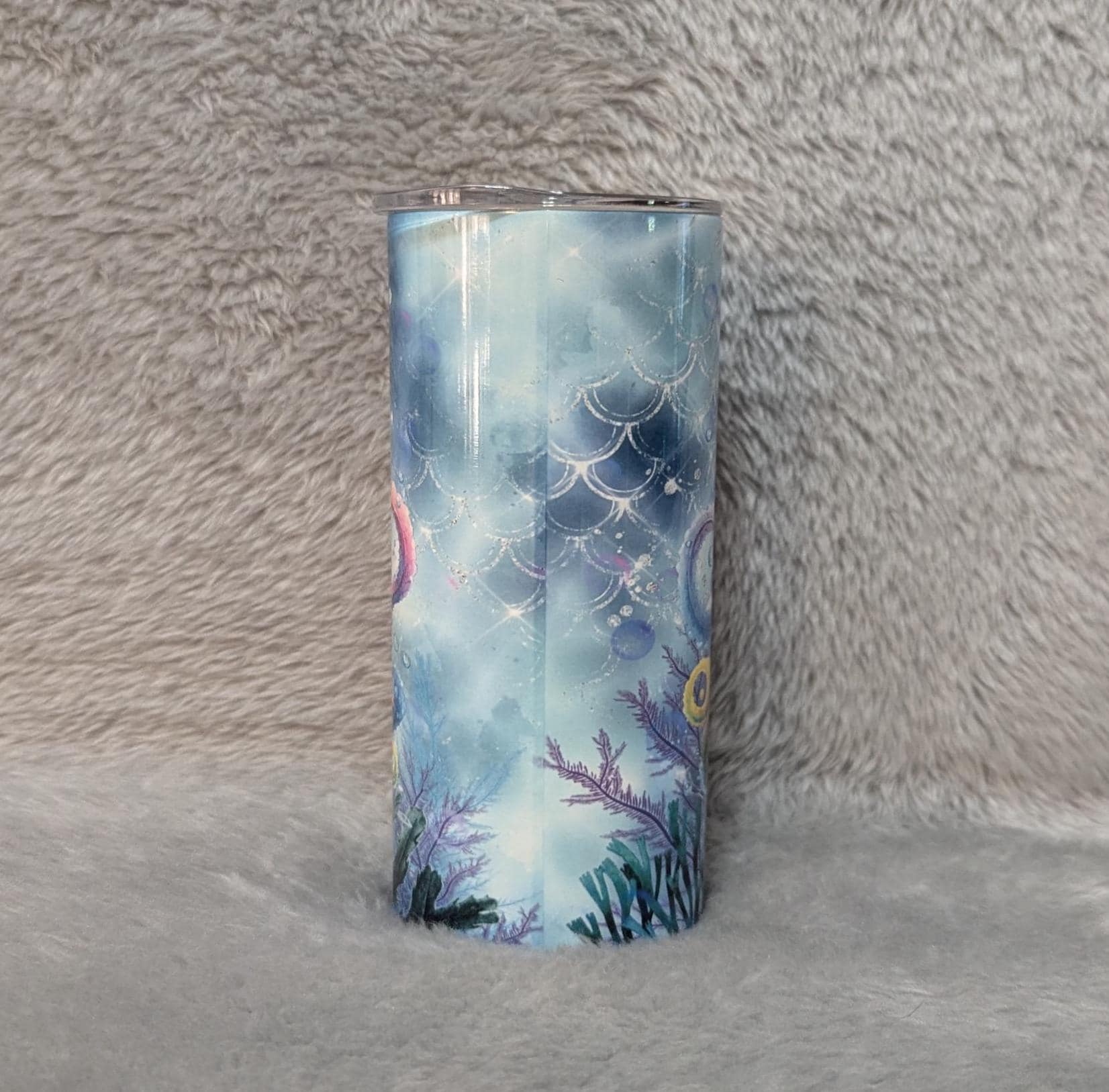 Kids Octopus Tumbler 15oz With Reusable Straw, Can Be Personalized