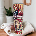 Baseball Dad Tumbler 20oz With Reusable Straw