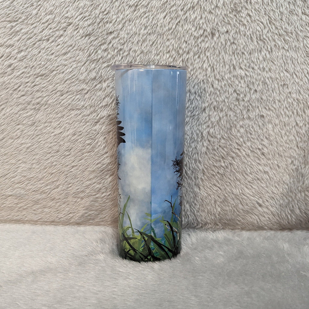 Flying Eagle Tumbler 20oz With Reusable Straw, Can Be Personalized