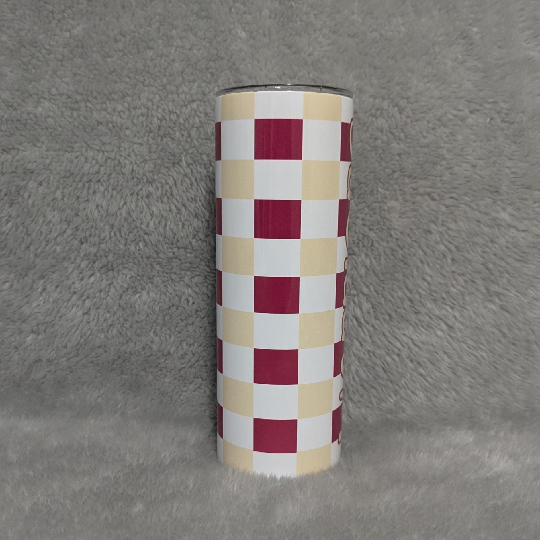 Warriors Tumbler 20oz With Reusable Straw
