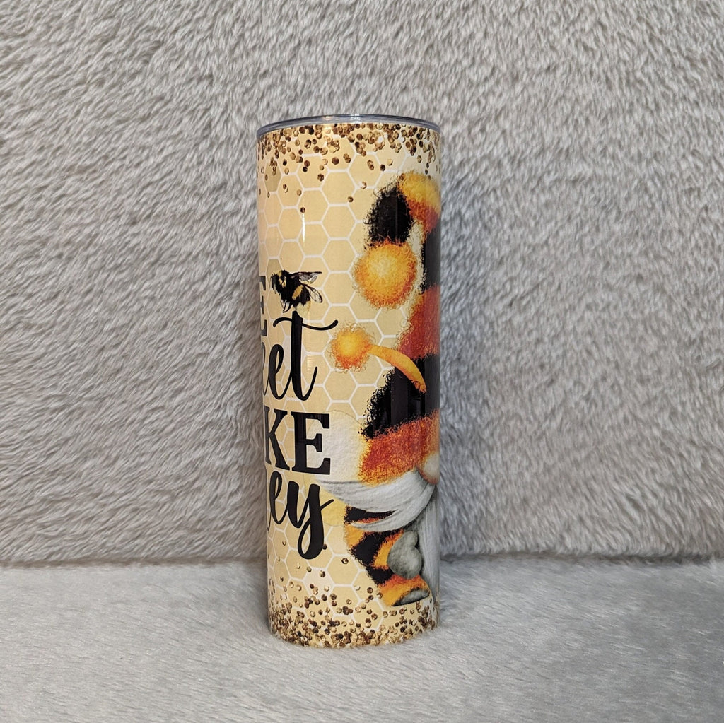 Guy Bee Gnome Be Sweet Like Honey Tumbler 20oz With Reusable Straw