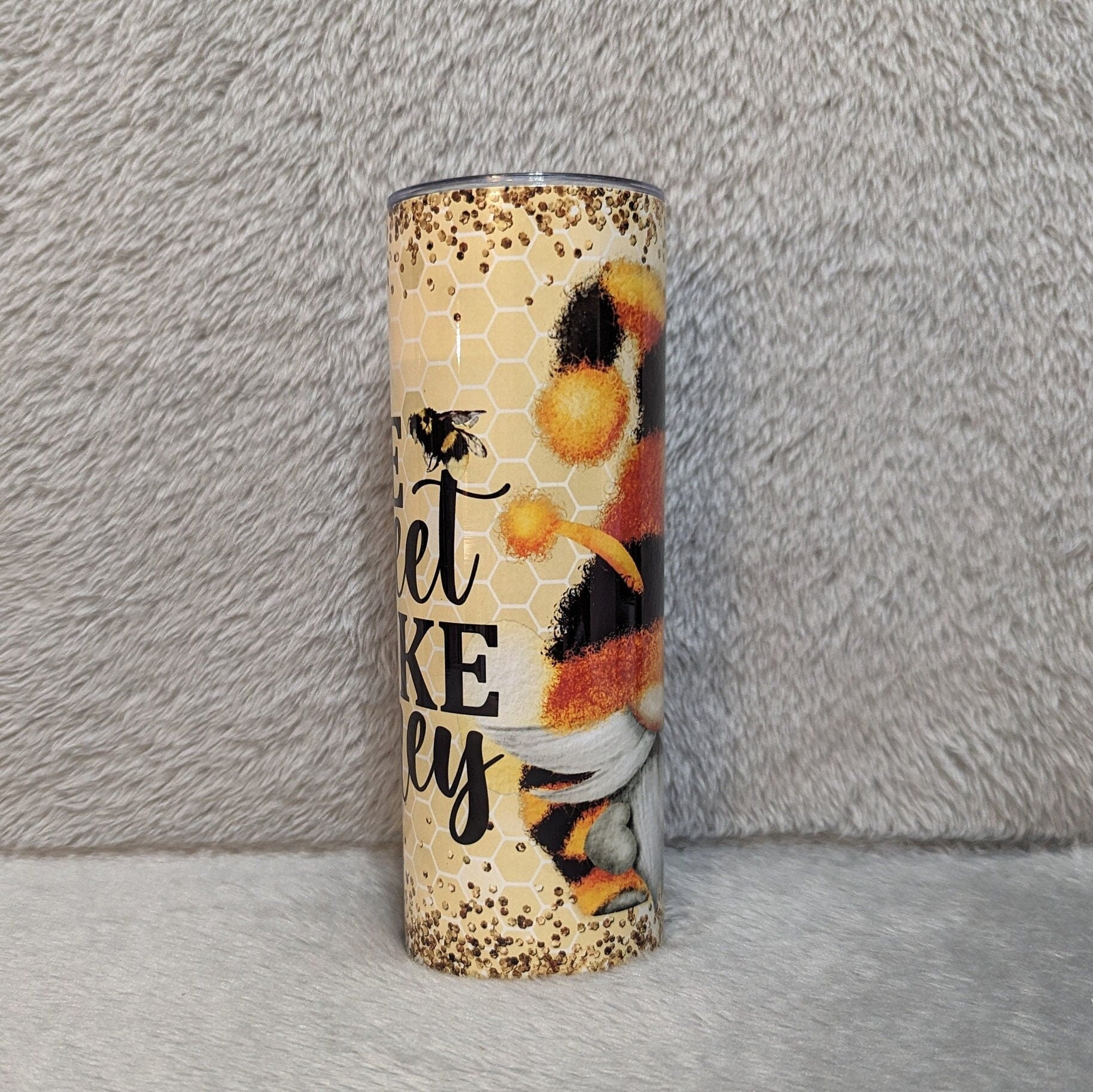 Guy Bee Gnome Be Sweet Like Honey Tumbler 20oz With Reusable Straw