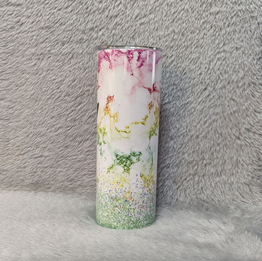 Empowering Woman Tumbler 20oz With Reusable Straw, Can Be Personalized