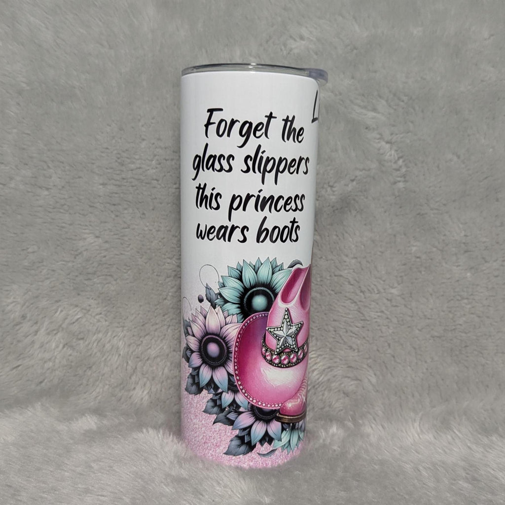 Country Girl Tumbler 20oz With Reusable Straw, Can Be Personalized