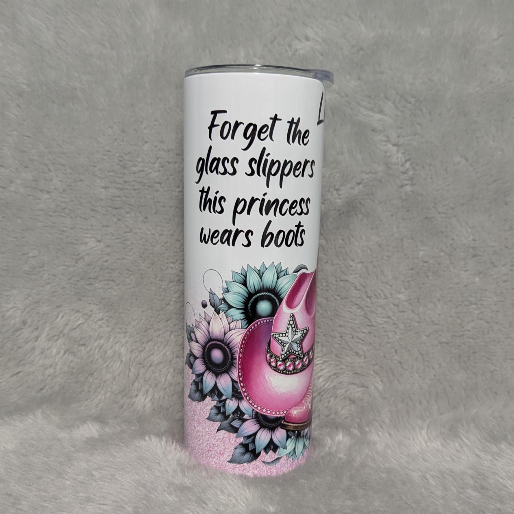 Country Girl Tumbler 20oz With Reusable Straw, Can Be Personalized