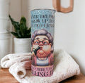 Fun Grandma Tumbler 20oz With Reusable Straw, Can Be Personalized