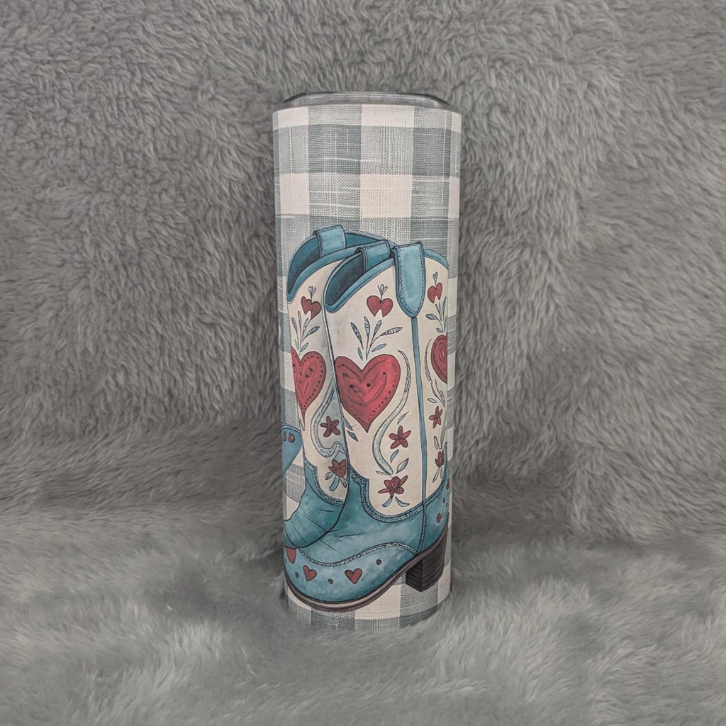 Country Girl Tumbler 20oz With Reusable Straw, Can Be Personalized