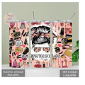 Cosmetology Inspired Tumbler 20oz With Reusable Straw, Can Be Personalized