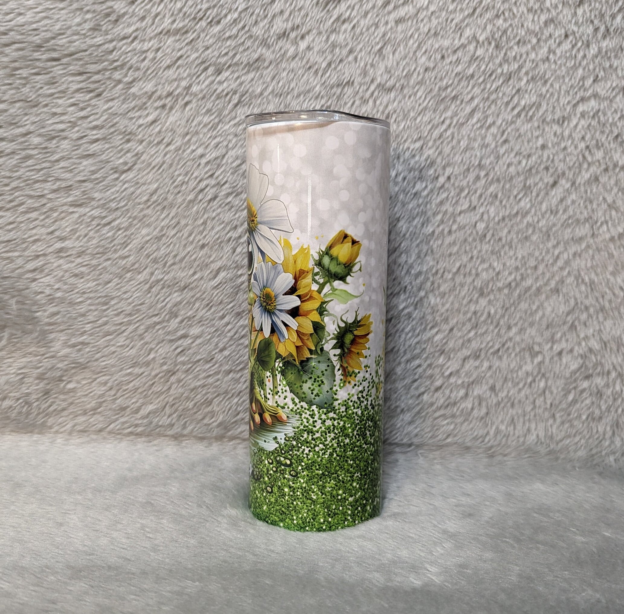 Frog Tumbler 20oz With Reusable Straw, Can Be Personalized