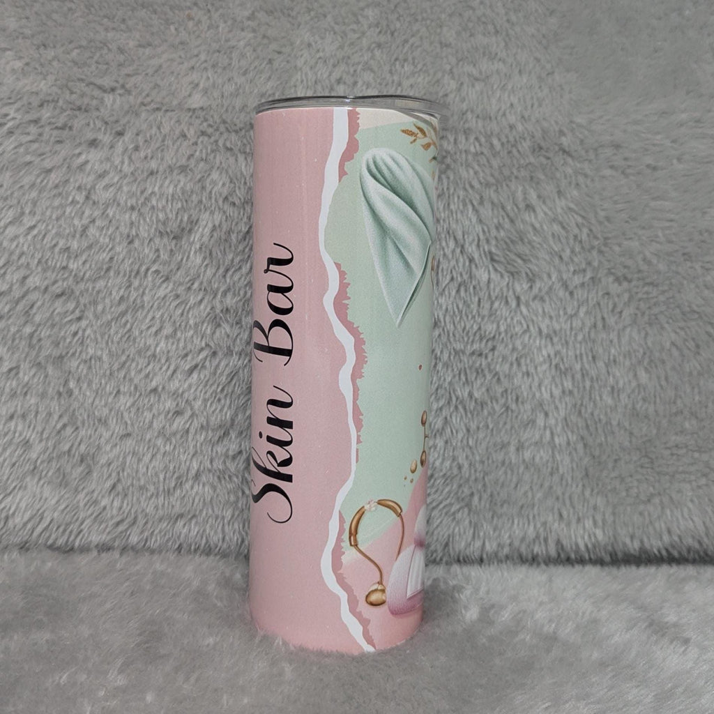 Personalized Esthetician Tumbler 20oz With Reusable Straw