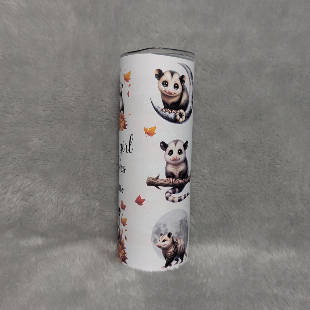 Just a Girl Who Loves Possums 20oz Tumbler