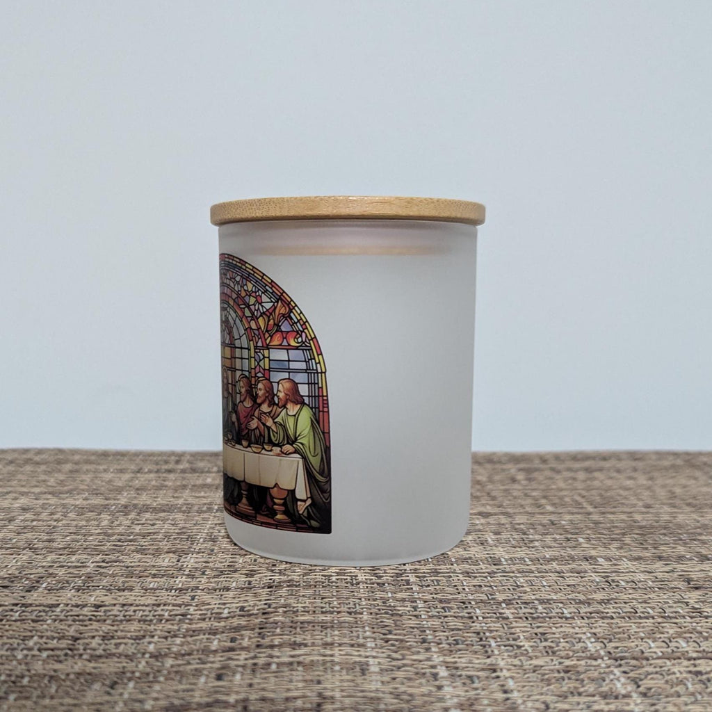 The Last Supper Candle Holder with A Flickering Tea Light