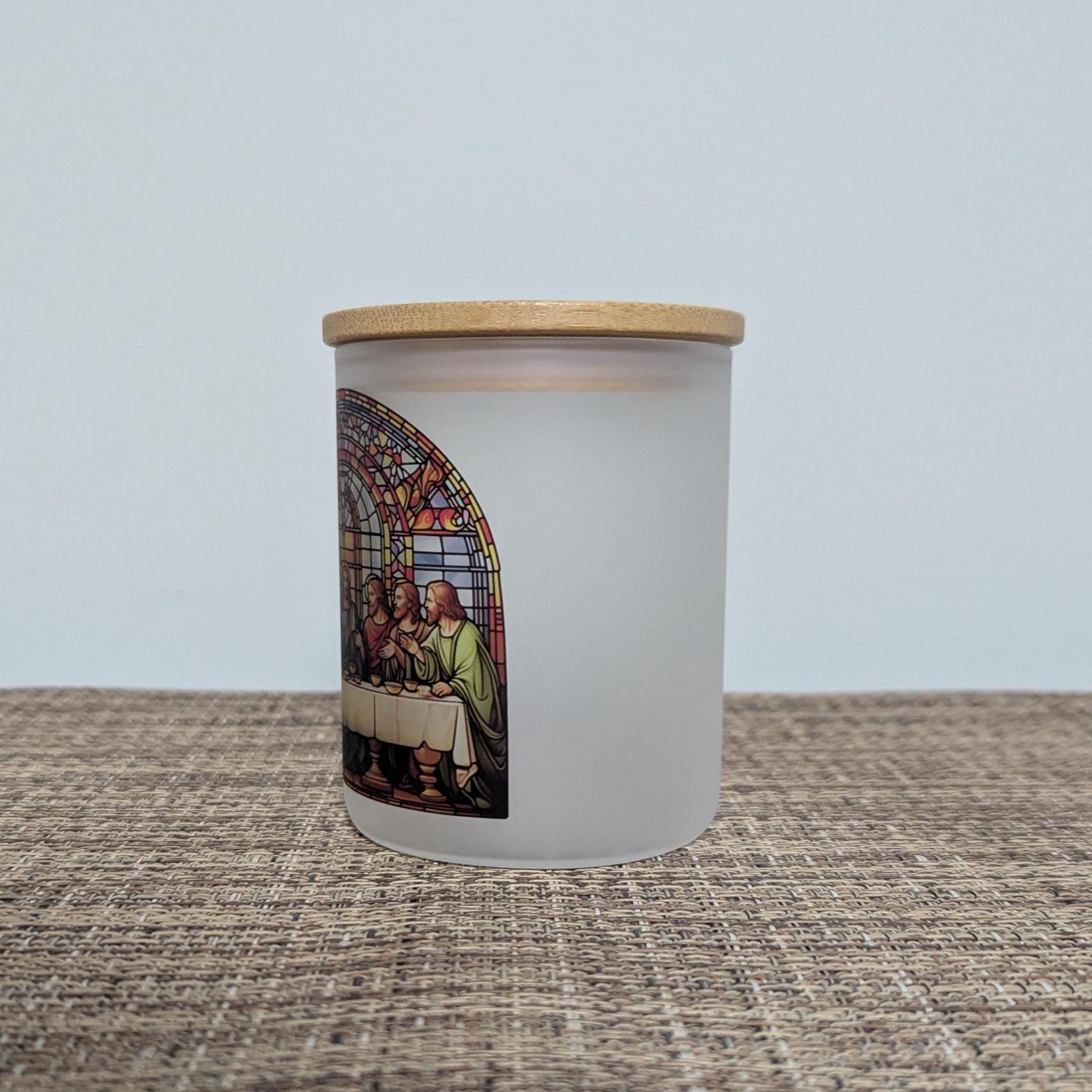 The Last Supper Candle Holder with A Flickering Tea Light