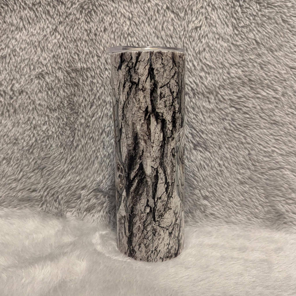 Owl Tumbler 20oz With Reusable Straw, Can Be Personalized