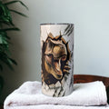 Kids Dinosaur Tumbler 15oz With Reusable Straw, Can Be Personalized