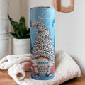 Best Teacher Ever Gnome Tumbler 20oz With Reusable Straw, Can Be Personalized