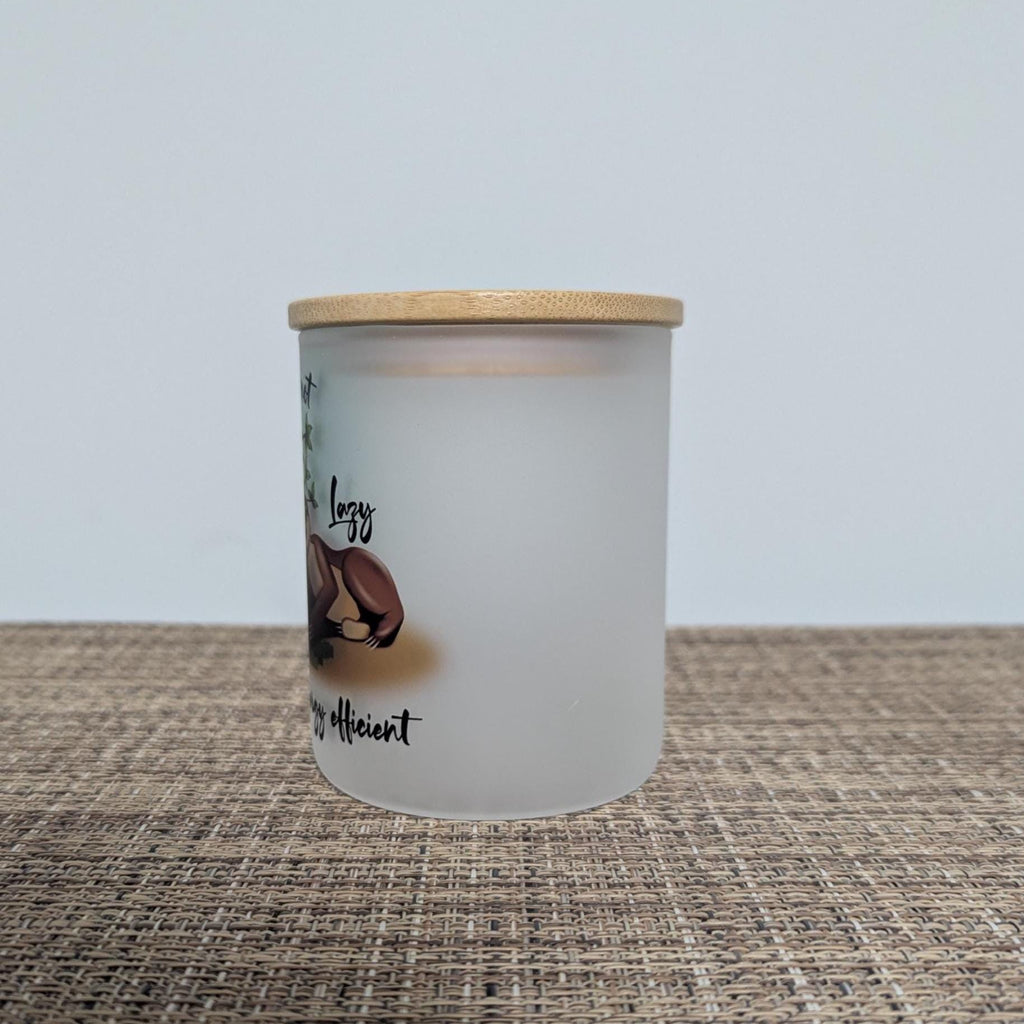 Sloth Candle Holder With A Battery Operated Flickering Tea Light