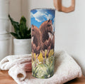 Horse Tumbler 20oz With Reusable Straw, Can Be Personalized