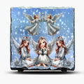 Christmas Angel Slate Picture with Display Legs