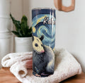 Possum Tumbler 20oz With Reusable Straw, Can Be Personalized