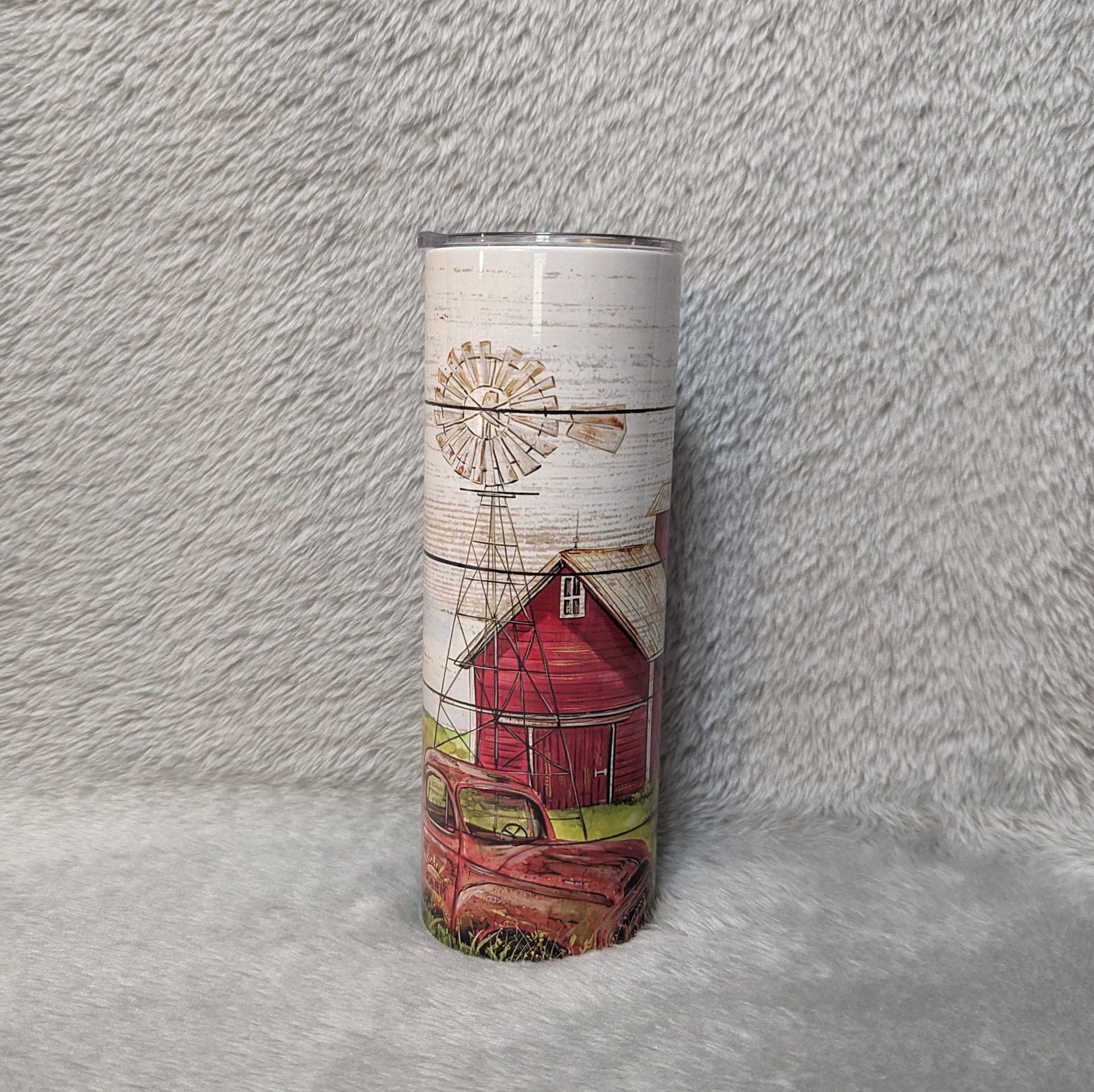 Life Is Better On The Farm Tumbler 20oz With Reusable Straw