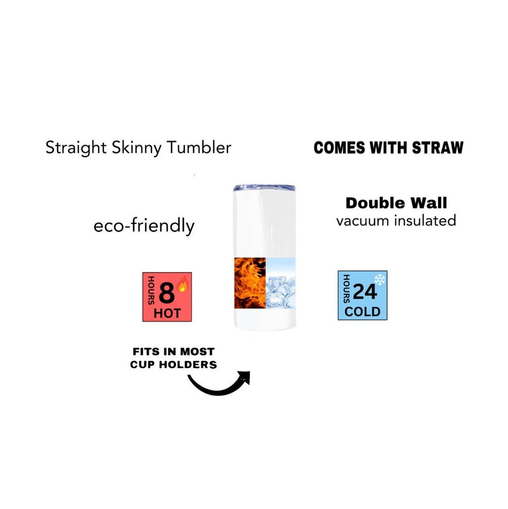 Autism Awareness Tumbler With A Pretty Fairy 15oz With Reusable Straw, Can Be Personalized