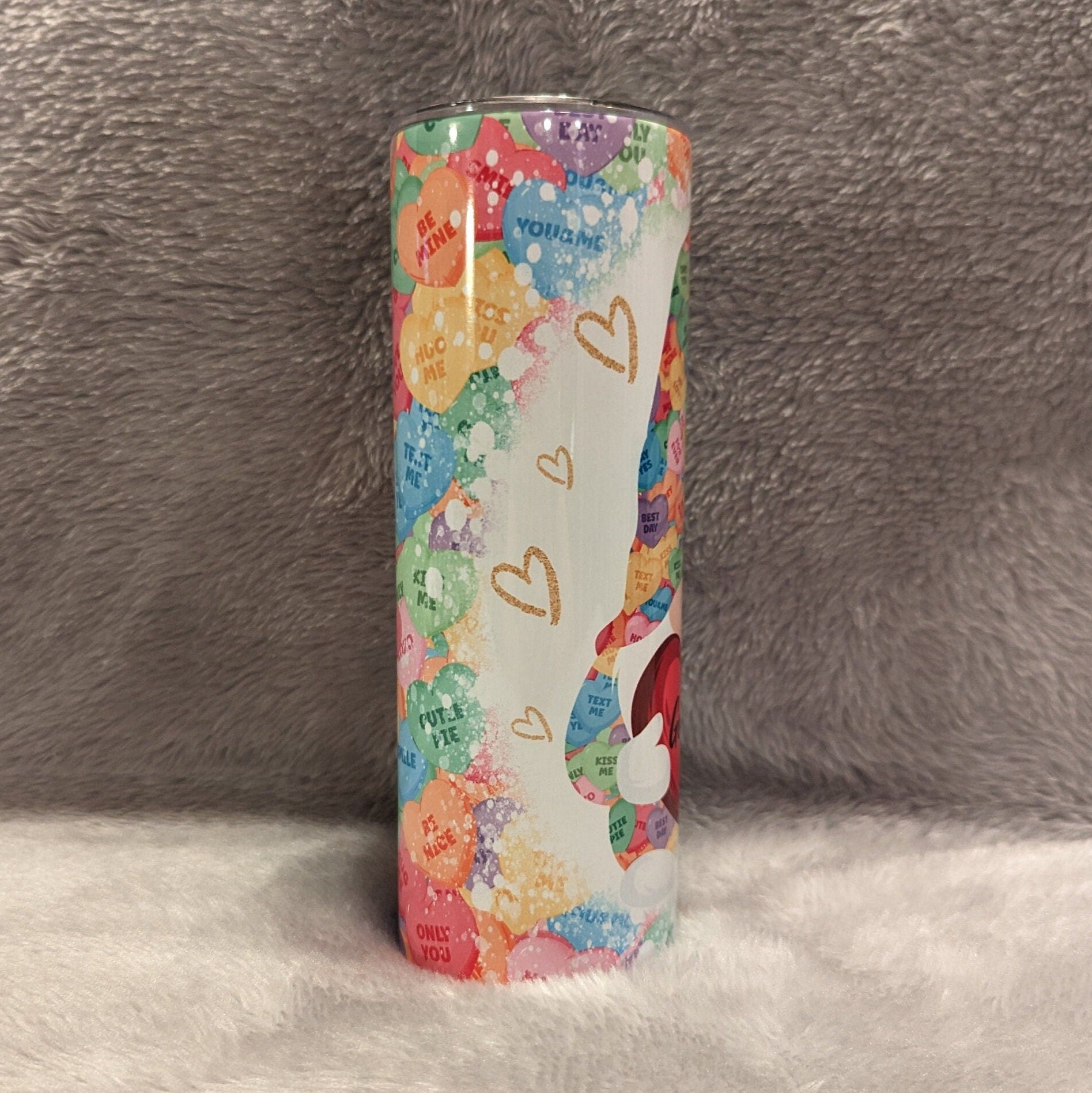 Gnome Tumbler 20oz With Reusable Straw, Can Be Personalized