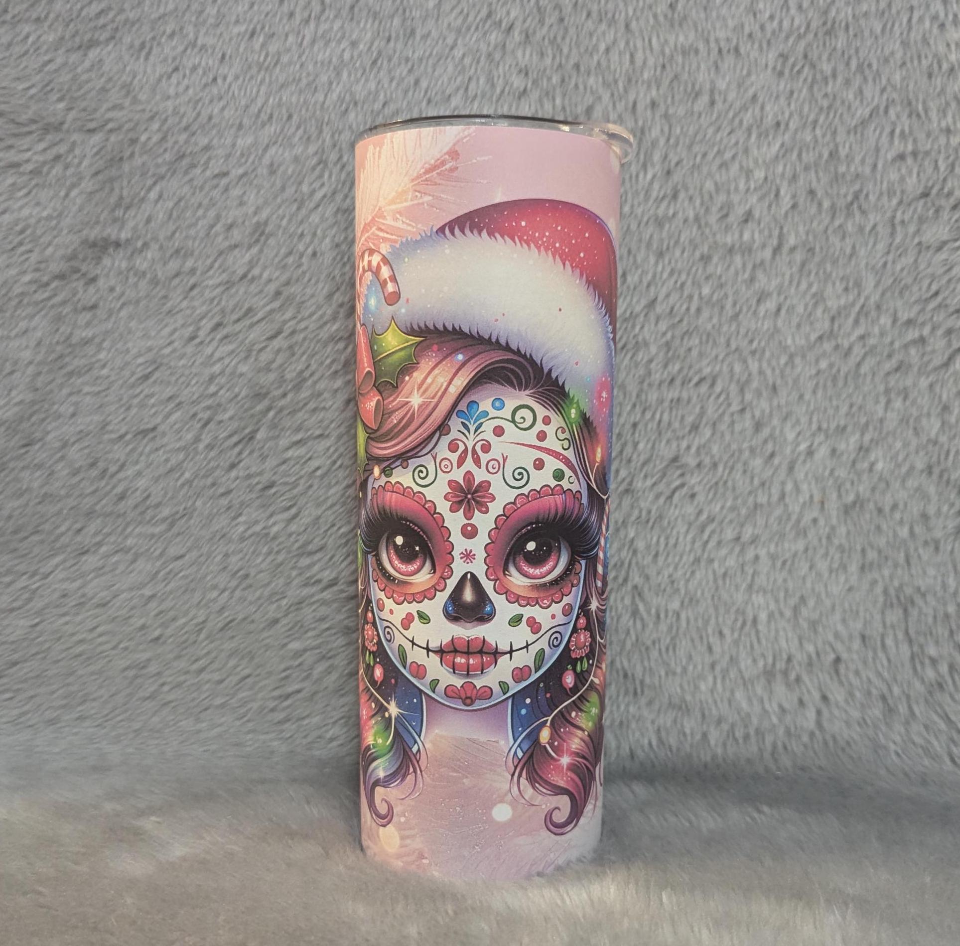 Sweet and Spicy Girl Tumbler 20oz With Reusable Straw, Can Be Personalized