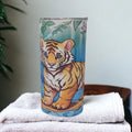 Kids Tiger Tumbler 15oz With Reusable Straw, Can Be Personalized