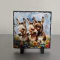 Slate Donkey Picture With Display Legs